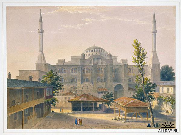 Храм святой Софии в Константинополе. 1852 г.