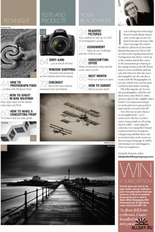 Black + White Photography - February 2011 (issue 121)