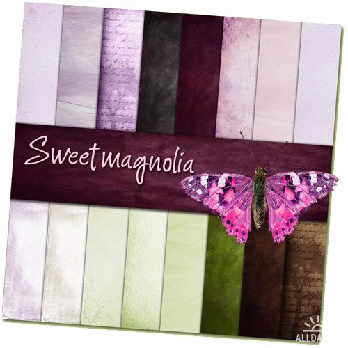 Скрап - набор Sweet Magnolia