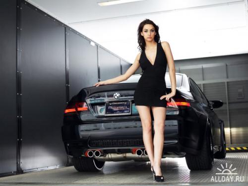 Cars With Girls Wallpapers (Part 5)