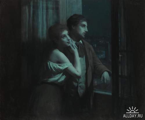 Французский художник Charles Amable Lenoir (1861-1940)