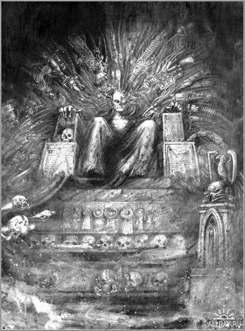 Готический Фэнтези Арт Джона Бланша | Dark Gothic Fantasy Art John Blanche