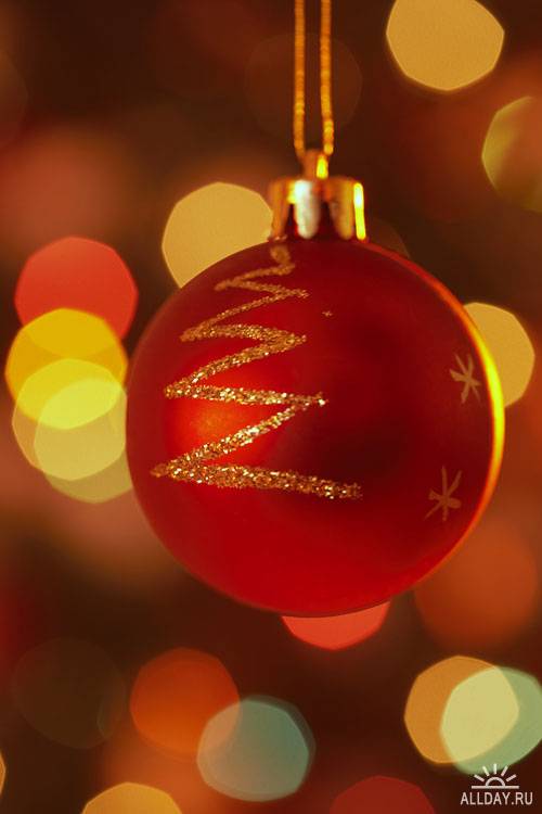 Stock Photo: Christmas decorations #2 | Новогодние украшения #2