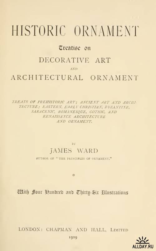 Historic ornament: treatise on decorative art and architectural ornament