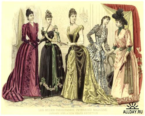 Женщины и мода   XIX в (3 часть)