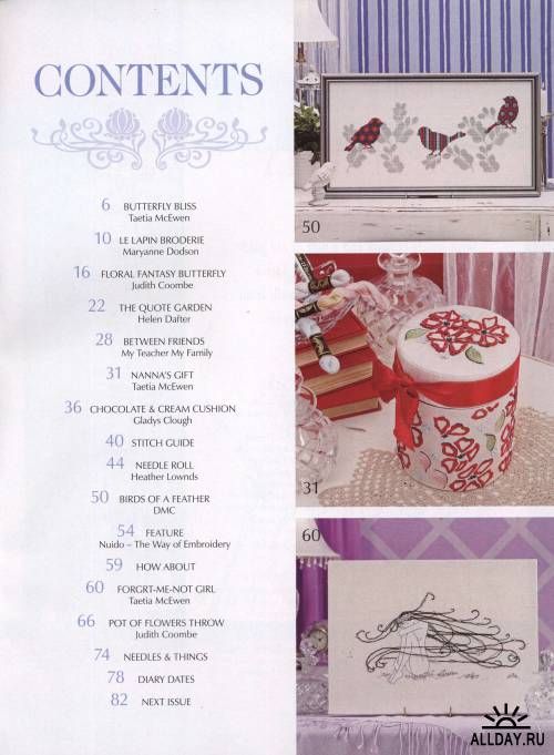 Embroidery & Cross Stitch Vol. 18 -12 2011