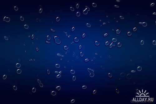 Realistic Waterdrops Background