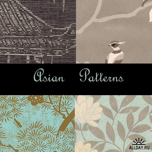 Japanese Patterns | Японский стиль - текстуры - фоны