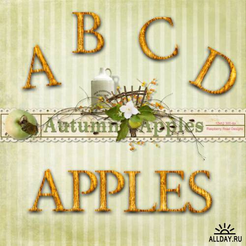 Scrap kit Autumn Apples