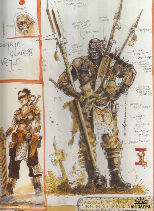 The Inquisitor sketchbook