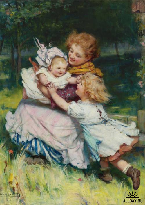 Художник Arthur John Elsley (1860-1952)