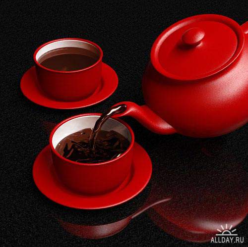 Чайник и чашки  | Teapot and teacups