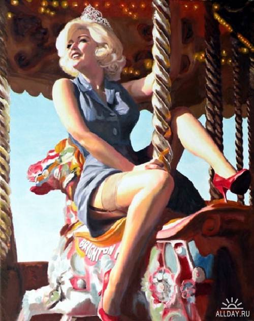 Pin-Up Artworks by Jerry Rulf