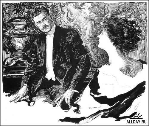 Аамериканский иллюстратор Joseph Clement Coll (1881-1921