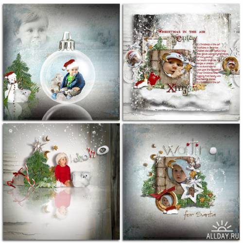 Scrap kit   A Baby For Christmas