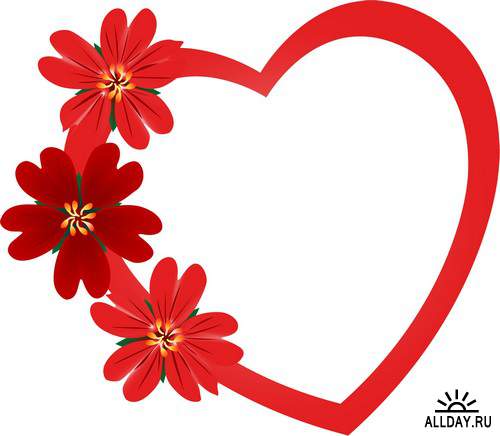 Flowers, gifts and hearts 14 February 2 | Цветы, подарки и сердца - 14 февраля - день святого Валентина 2