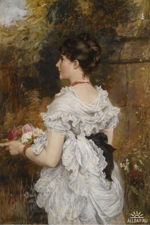 Английский художник Laslett John Pott (1837-1898)