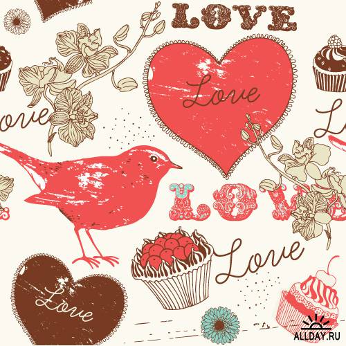 Сердечная тема в дизайне - Love heart design