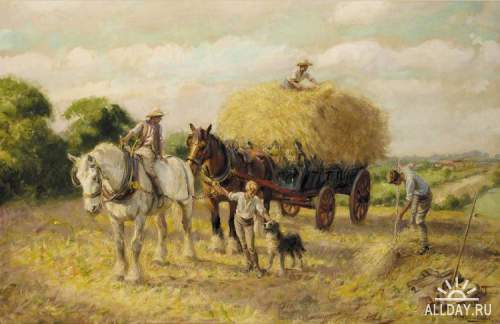 Английский живописец Rowland Wheelwright (1870-1955)