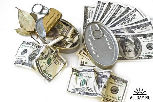 Stock Photo: Keep your money in the can | Храните деньги в консервной банке