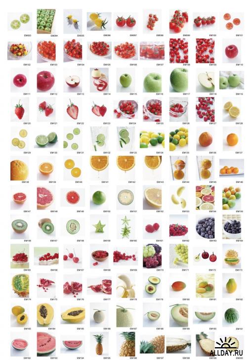 Datacraft Sozaijiten Vol. 109 - Fresh Fruits and Vegetables