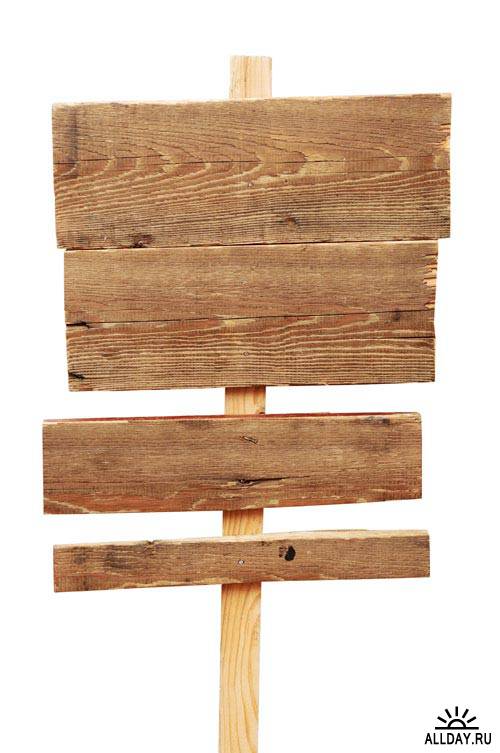 Деревянная вывеска | Wooden signboard