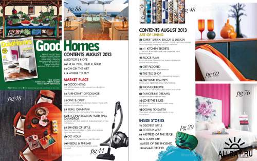 Good Homes India August 2013
