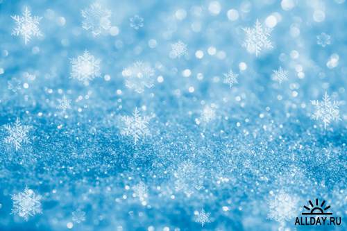 Зимние фоны 2  - Растровый клипарт | Winter Backgrounds #2 - UHQ Stock Photo