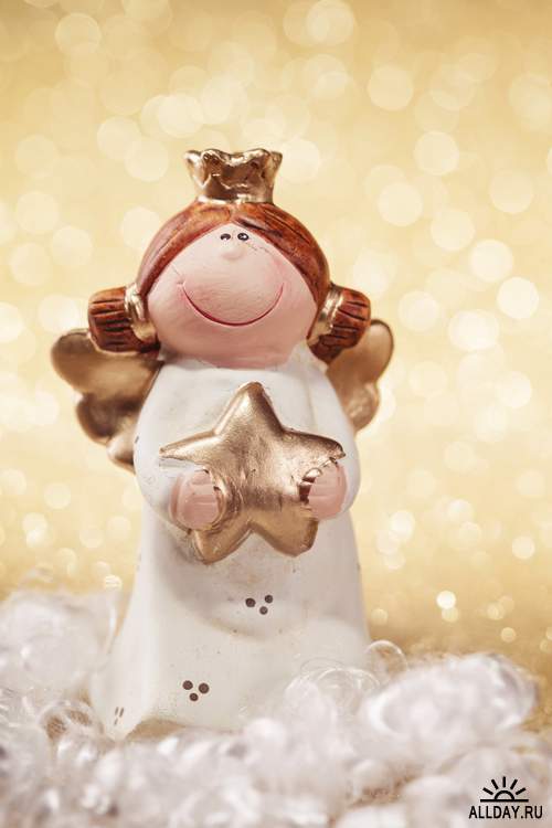 Новогодние украшения - Растровый клипарт | Christmas Elements - UHQ Stock Photo