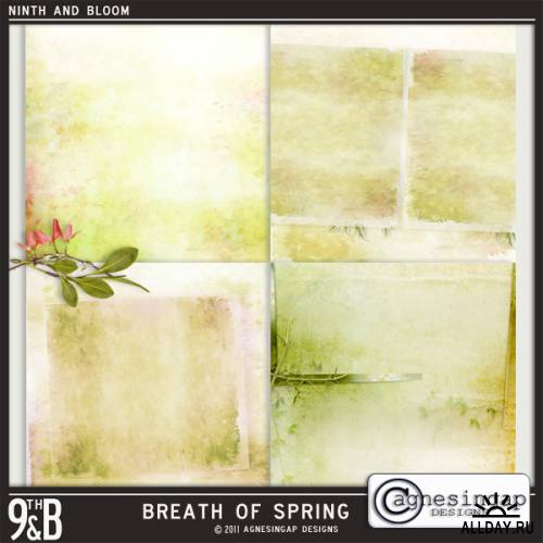 Скрап-набор Breath of spring