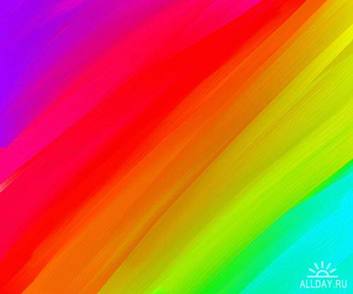 Фон с радугой | Background with rainbow