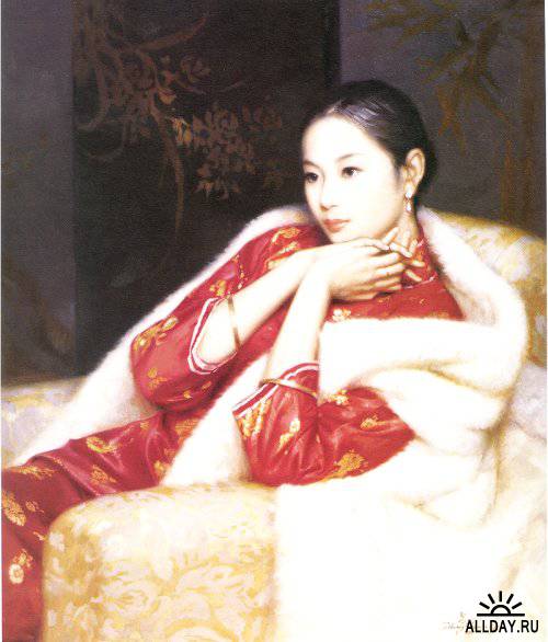 Портреты  женщин (Portrait of chinese women)