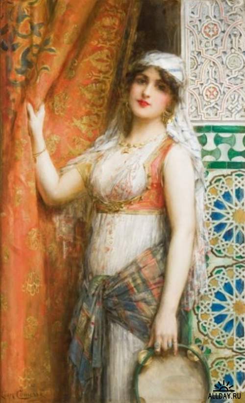 Французский художник Leon Francois Comerre (1850 – 1916)