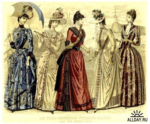 Женщины и мода   XIX в (3 часть)