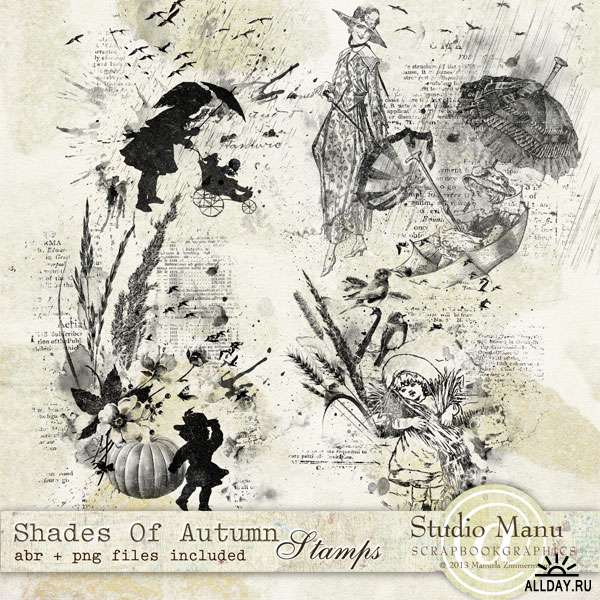 Скрап-набор Shades Of Autumn - Оттенки Осени