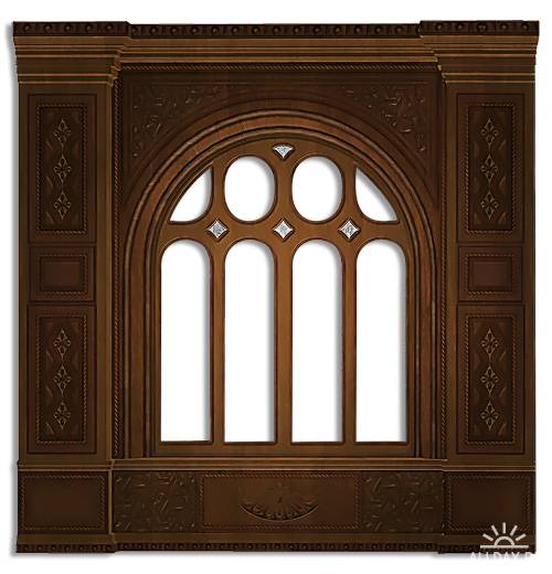 Old carved wooden doors and windows/ Резные деревянные двери и окна