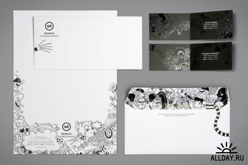 Letterhead Designs (фирменный стиль: образцы для вдохновения)