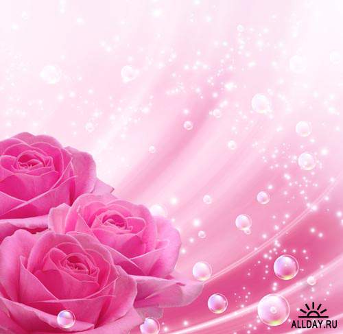 Прекрасные розы #3 - Растровый клипарт