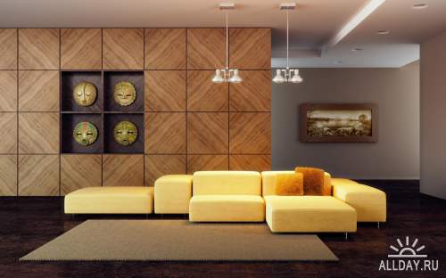 40 Bright Interior Design HD Wallpapers (Set 23)