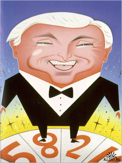 Карикатуры на знаменитостей Роберта Риско | Caricatures on Celebrity Robert Risko