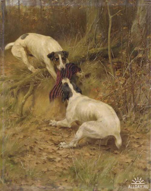 Английский художник Thomas Blinks (1853 -1910)