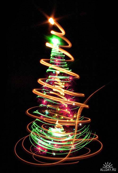 Abstract Christmas tree. Set.13 | Абстрактная новогодняя елка. Вып.13