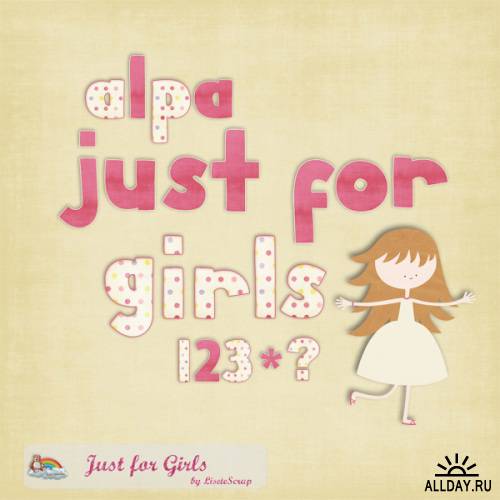 Скрап-набор - Just For Girls