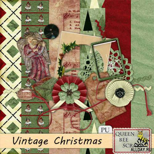 Scrap kit - Vintage Christmas