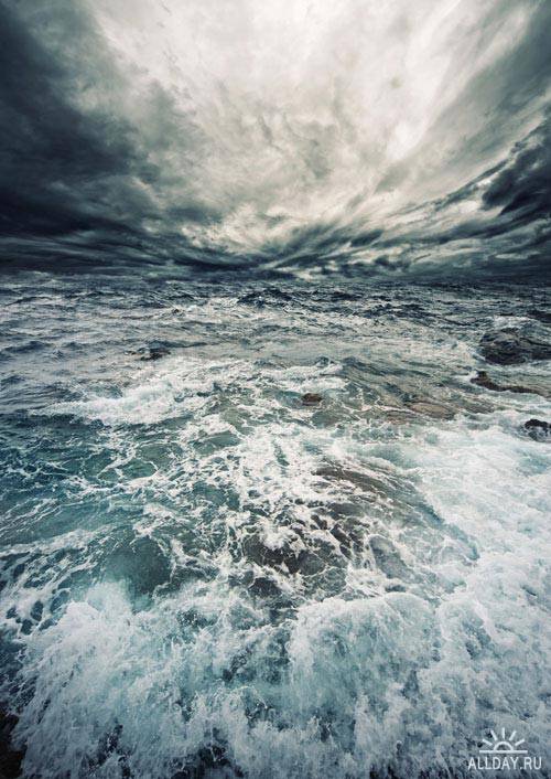 Stock Photo: Ocean storm | Шторм в океане
