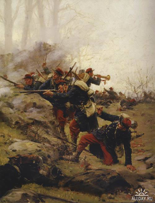 Солдаты Франко-прусской войны 1870—1871 | Dessins des Soldats La Guerre de 1870—1871