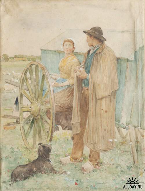 Американский художник Henry Bacon (1839-1912)