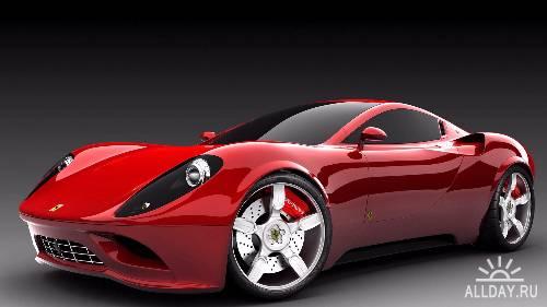 Ferrari - широкоформатные обои
