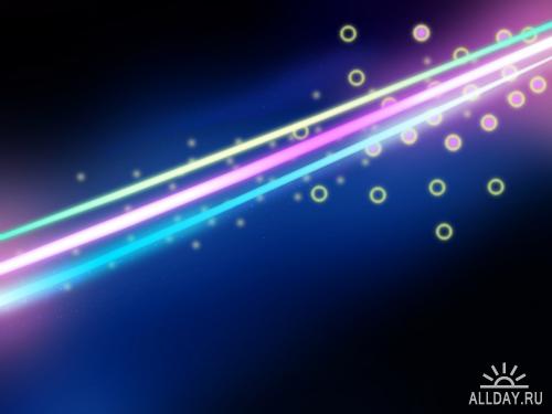 Abstract Colorful Lights HQ Wallpapers