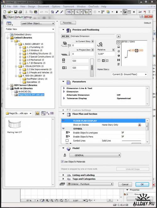 Portable Archicad 15 3006 +Add-ons + Help + Library (2011/x86/ENG)